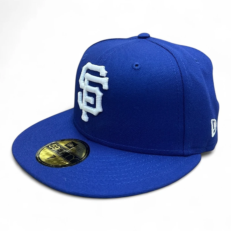 San Francisco Giants Royal Blue 1989 World Series Patch Green UV New Era 59FIFTY Fitted Hat