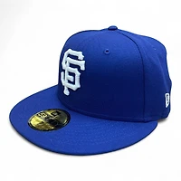 San Francisco Giants Royal Blue 1989 World Series Patch Green UV New Era 59FIFTY Fitted Hat