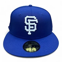 San Francisco Giants Royal Blue 1989 World Series Patch Green UV New Era 59FIFTY Fitted Hat