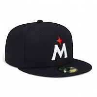 Minnesota Twins Navy Road Authentic Collection On-Field New Era 59FIFTY Fitted Hat