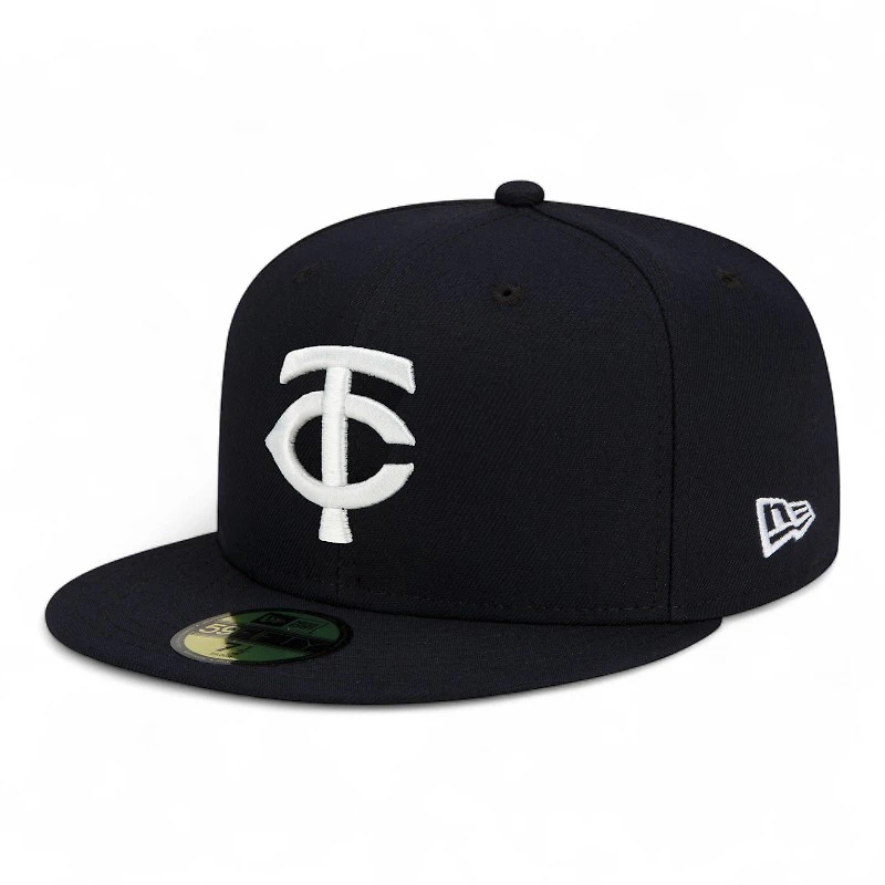 Minnesota Twins Navy Alternate Authentic Collection On-Field New Era 59FIFTY Fitted Hat