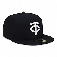 Minnesota Twins Navy Alternate Authentic Collection On-Field New Era 59FIFTY Fitted Hat