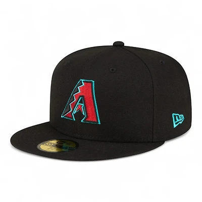 Arizona Diamondbacks Black Alternate Authentic Collection On-Field New Era 59FIFTY Fitted Hat