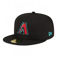Arizona Diamondbacks Black Alternate Authentic Collection On-Field New Era 59FIFTY Fitted Hat