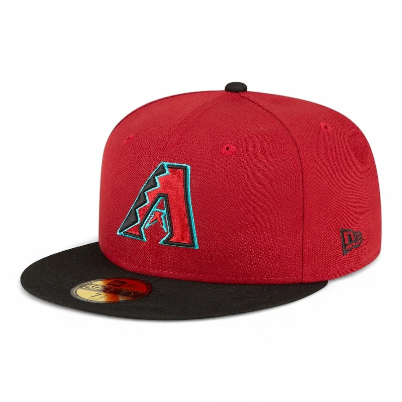 Arizona Diamondbacks Red and Black Home Authentic Collection On-Field New Era 59FIFTY Fitted Hat