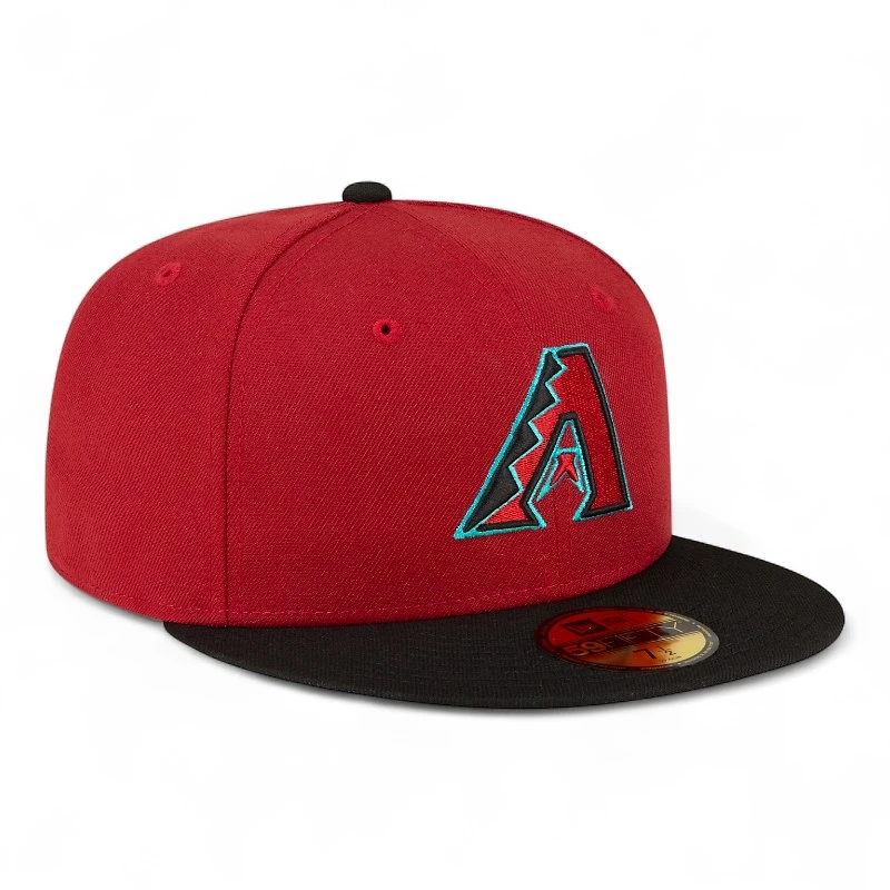 Arizona Diamondbacks Red and Black Home Authentic Collection On-Field New Era 59FIFTY Fitted Hat