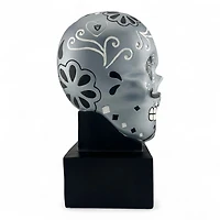Las Vegas Raiders Black and Silver Sugar Skull Bank