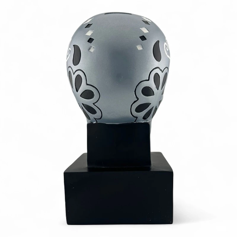 Las Vegas Raiders Black and Silver Sugar Skull Bank