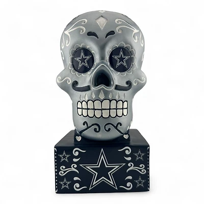 Dallas Cowboys Navy and Silver Sugar Skull Bank