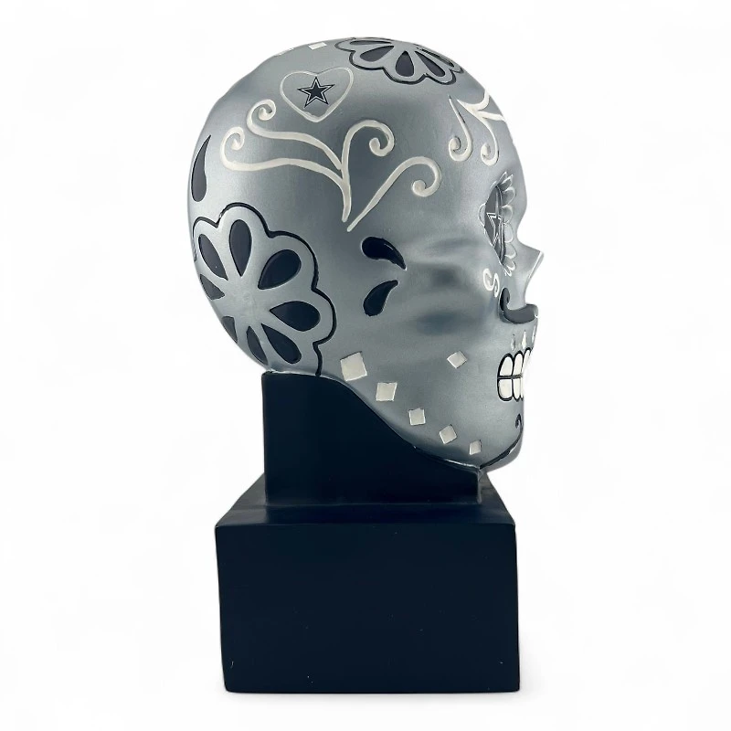 Dallas Cowboys Navy and Silver Sugar Skull Bank