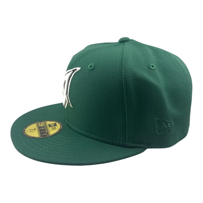 Cleveland Indians Green Jacobs Field Patch Grey UV New Era 59FIFTY Fitted Hat