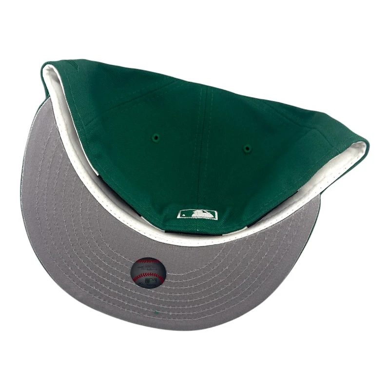 Cleveland Indians Green Jacobs Field Patch Grey UV New Era 59FIFTY Fitted Hat