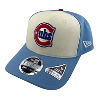 Chicago Cubs Light Blue Alternate Logo New Era 9SEVENTY Stretch Snap hat