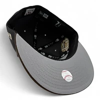 Texas Rangers Graphite and Walnut Final Season Patch Gray UV New Era 59FIFTY Fitted Hat