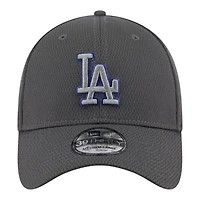 Los Angeles Dodgers Graphite New Era 39THIRTY Flex Hat