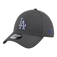 Los Angeles Dodgers Graphite New Era 39THIRTY Flex Hat