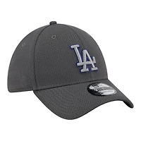 Los Angeles Dodgers Graphite New Era 39THIRTY Flex Hat