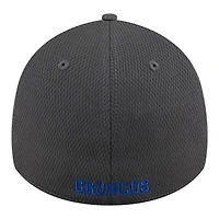Denver Broncos Graphite New Era 39THIRTY Flex Hat