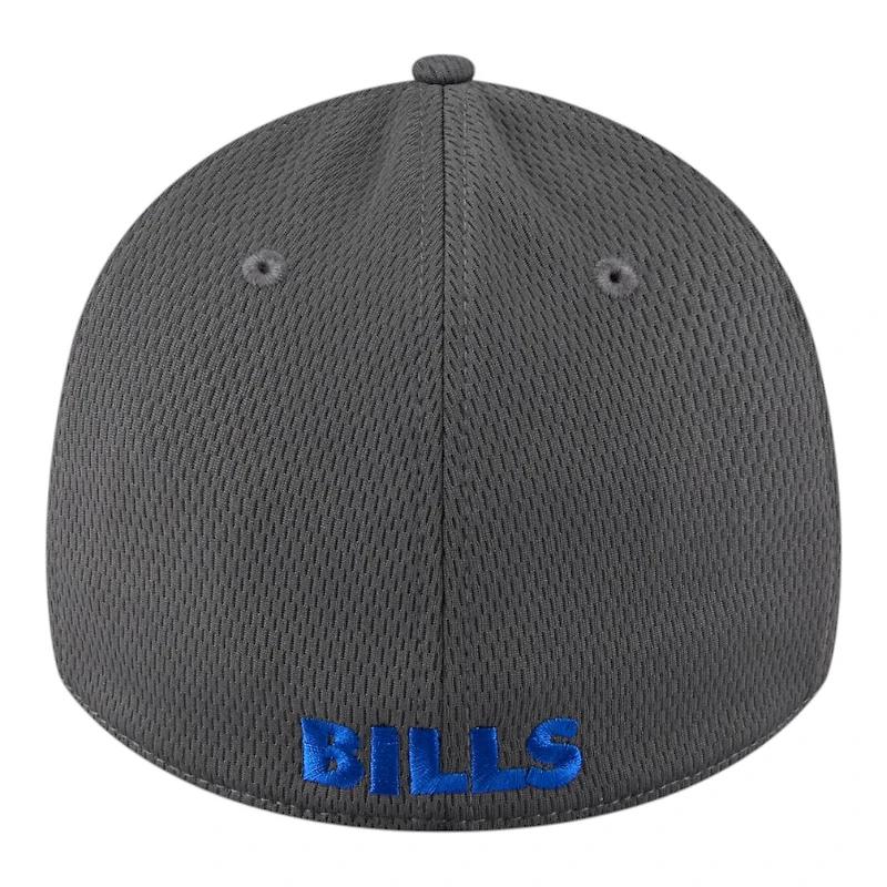 Buffalo Bills Graphite New Era 39THIRTY Flex Hat