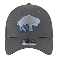 Buffalo Bills Graphite New Era 39THIRTY Flex Hat
