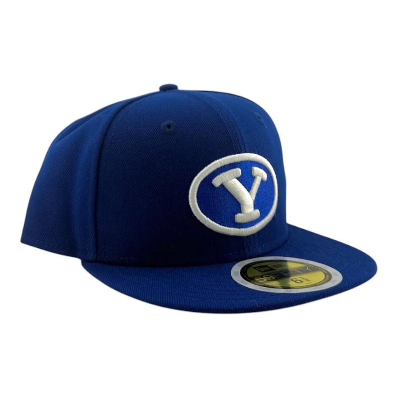 Youth BYU Cougars Royal Blue Gray UV New Era 59FIFTY Fitted Hat