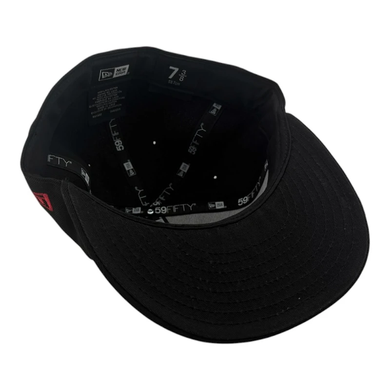 Utah Utes Black with Metallic Threading UV NCAA New Era 59FIFTY Fitted Hat