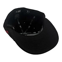 Utah Utes Black with Metallic Threading UV NCAA New Era 59FIFTY Fitted Hat
