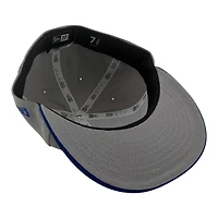 BYU Cougars Gray and Royal Blue with UV NCAA New Era 59FIFTY Fitted Hat