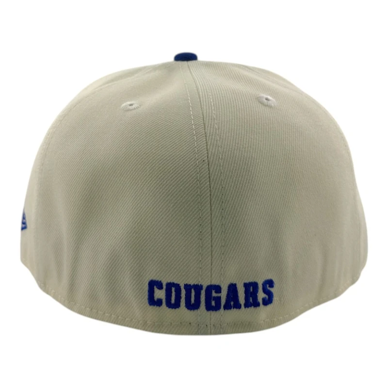 BYU Cougars Chrome and Royal Blue with Gray UV NCAA New Era 59FIFTY Fitted Hat
