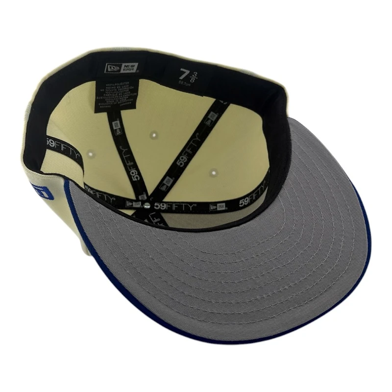 BYU Cougars Chrome and Royal Blue with Gray UV NCAA New Era 59FIFTY Fitted Hat