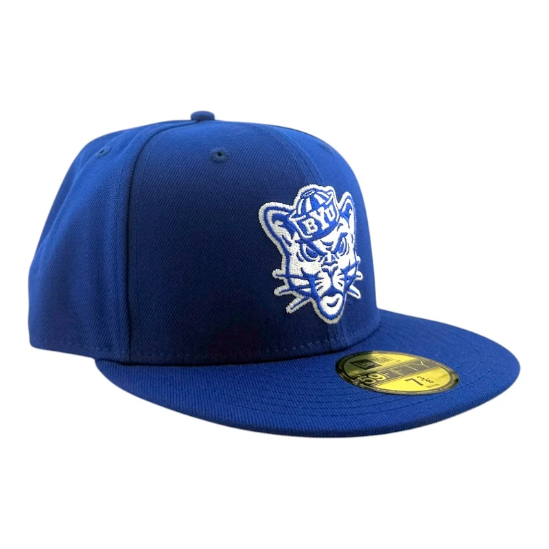 BYU Cougars Royal Blue with Gray UV NCAA New Era 59FIFTY Fitted Hat