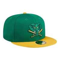 Oakland Athletics Kelly Green 2025 Batting Practice New Era 59FIFTY Fitted Hat