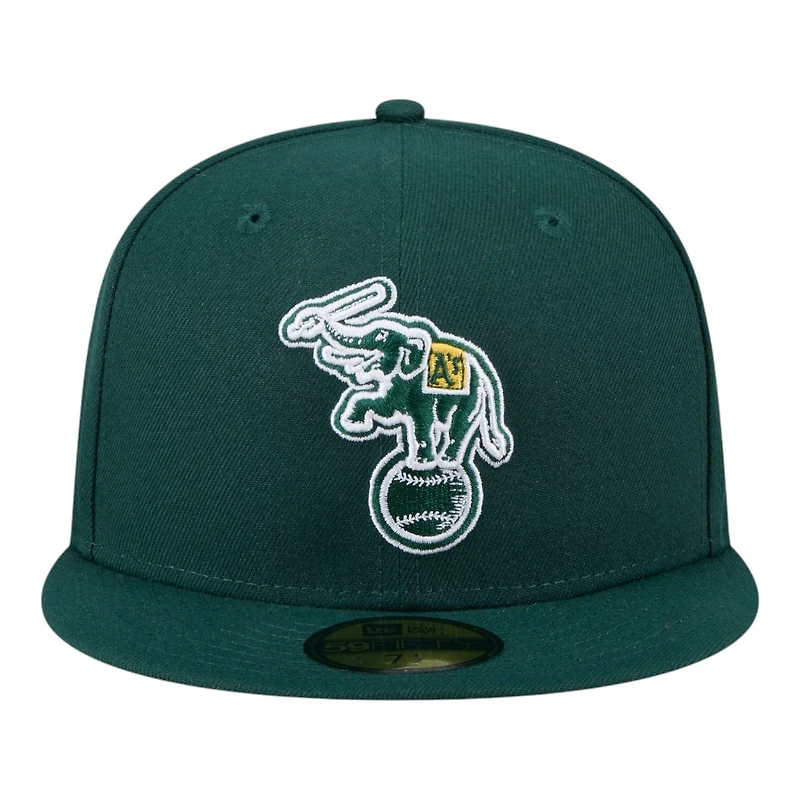 Oakland Athletics Green 2025 Clubhouse Alt New Era 59FIFTY Fitted Hat