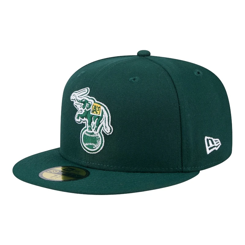 Oakland Athletics Green 2025 Clubhouse Alt New Era 59FIFTY Fitted Hat