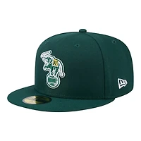Oakland Athletics Green 2025 Clubhouse Alt New Era 59FIFTY Fitted Hat