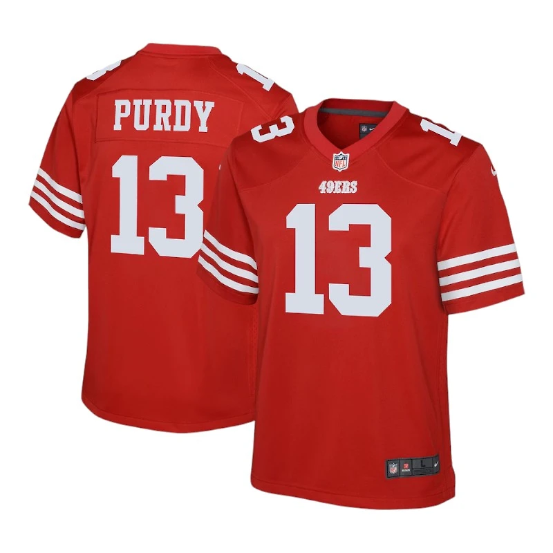 Preschool San Francisco 49ers Brock Purdy Red Home Jersey