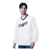 Los Angeles Dodgers White G-III Sports Pullover Jacket