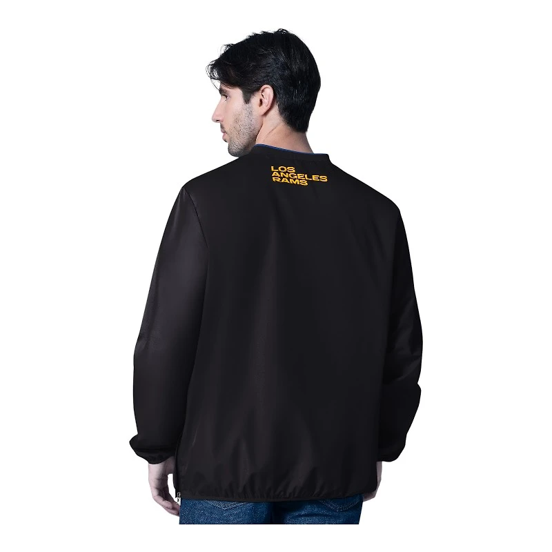 Los Angeles Rams Black G-III Sports Pullover Jacket