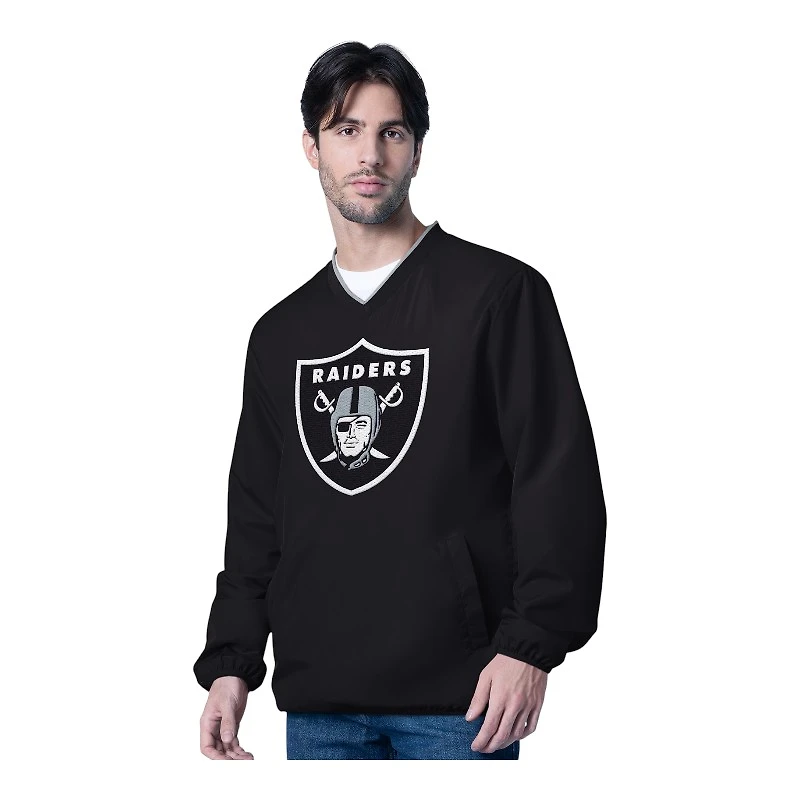 Las Vegas Raiders Black G-III Sports Pullover Jacket