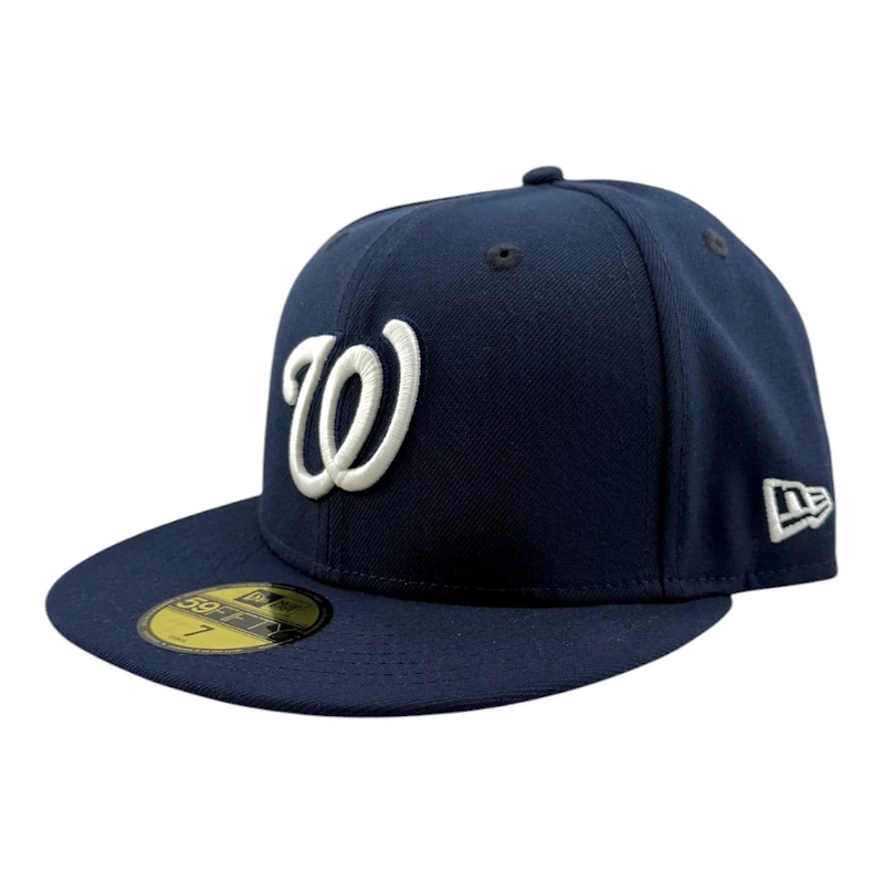 Washington Nationals Oceanside Blue Grey UV New Era 59FIFTY Fitted Hat