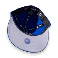 New York Mets Royal Leon the Lab City Connect Patch Grey UV Era 59FIFTY Fitted Hat