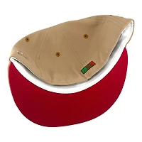 Los Angeles Dodgers Light Brown "Mazapan" 1955 Patch Red UV New Era 59FIFTY Fitted Hat