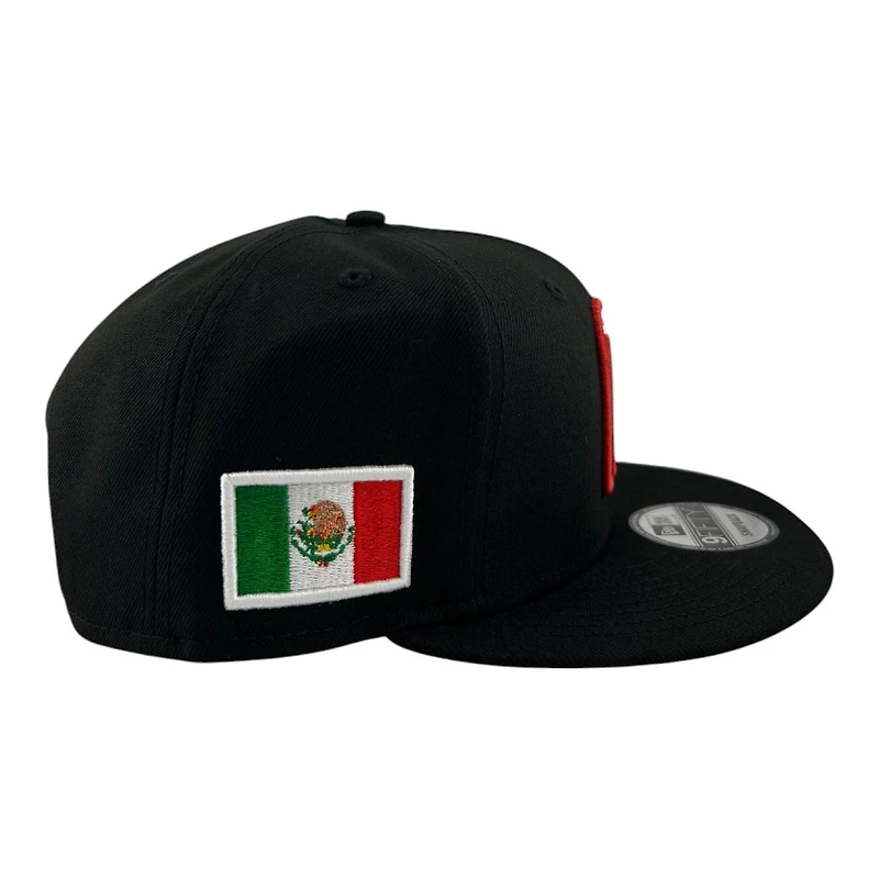 Mexico Black "M" Logo "Viva La Raza Collection" New Era 9FIFTY Snapback Hat