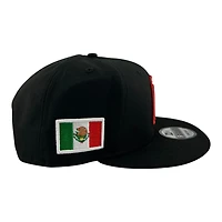 Mexico Black "M" Logo "Viva La Raza Collection" New Era 9FIFTY Snapback Hat