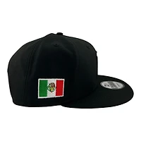 Mexico Black and White "M" Logo "Viva La Raza Collection" New Era 9FIFTY Snapback Hat