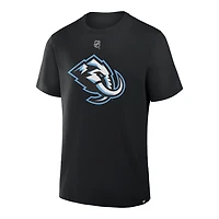 Utah Mammoth Black Nick Schmaltz Name & Number Fanatics T-Shirt