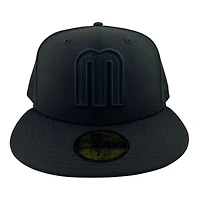 Mexico Black on "M" Logo "Viva La Raza Collection" UV New Era 59FIFTY Fitted Hat