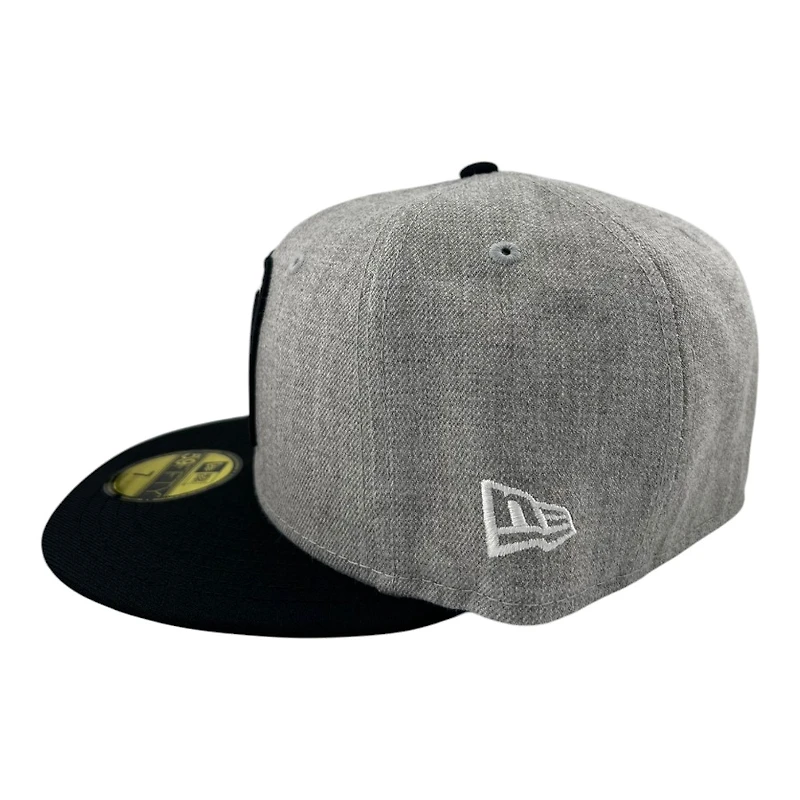 Mexico Heather Gray and Black "M" Logo "Viva La Raza Collection" UV New Era 59FIFTY Fitted Hat