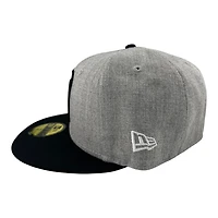 Mexico Heather Gray and Black "M" Logo "Viva La Raza Collection" UV New Era 59FIFTY Fitted Hat