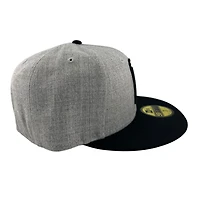 Mexico Heather Gray and Black "M" Logo "Viva La Raza Collection" UV New Era 59FIFTY Fitted Hat